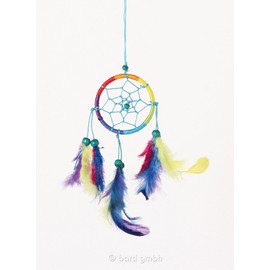 Dream Catcher Rainbow Colorful Dream Catcher in Various Sizes