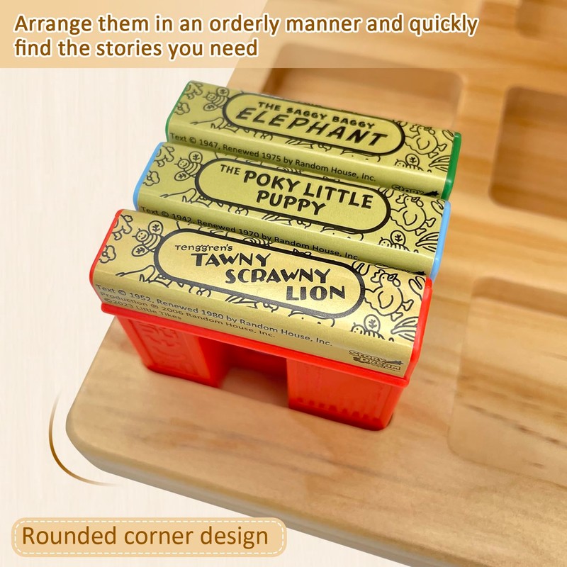 SECOPIN Storage Shelf with Little Tikes for Story Dream Machine