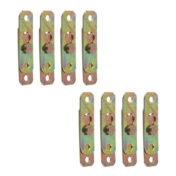 MY MIRONEY 8Sets Keyhole Hangers Metal Keyhole Picture Hanger Hardware