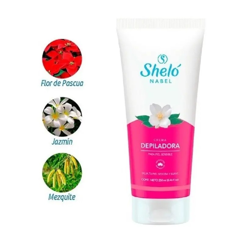 Shelo Crema Depiladora Piel Sensible 250