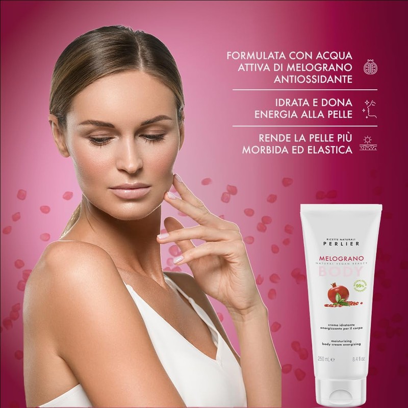 Perlier Pomegranate Moisturising Body Energy - 250 ml