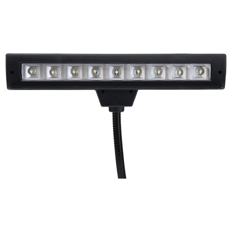 Showlite Music Stand LED Light with Row of 9 LEDs
