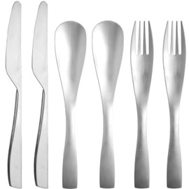 Nagao Asian Cafe Dinner Cutlery Set, 6 Pieces, Made in Japan