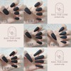 Mermaid White Pearl ·͜· Handmade Nail Tip - Long Ballerina