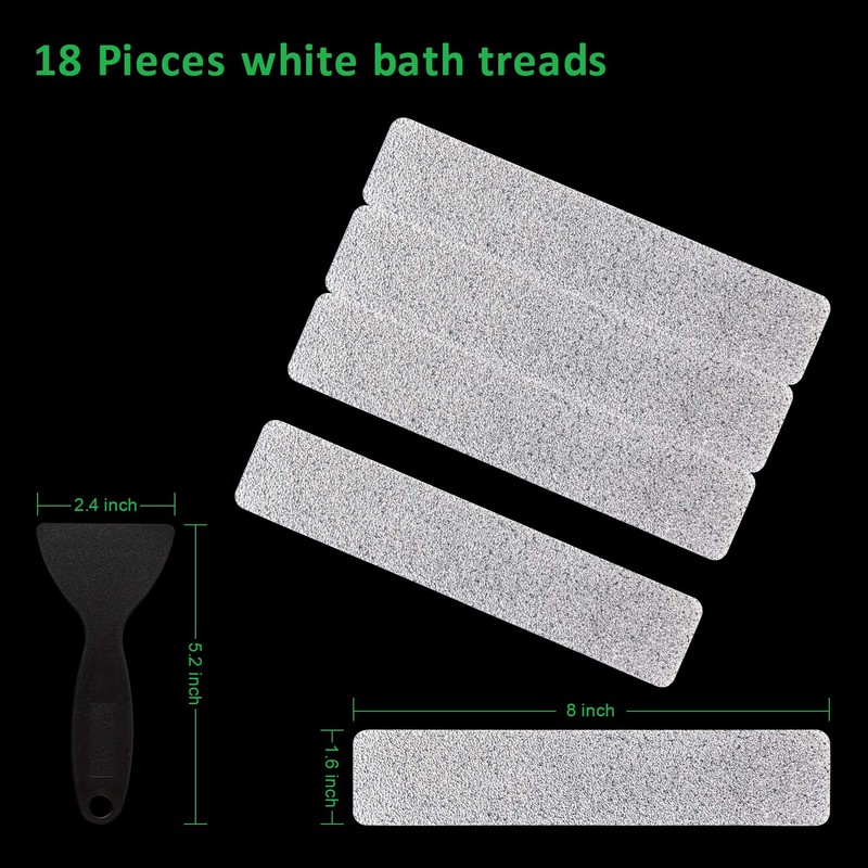 Non Slip Bathtub Strips 18 PCS Larger Adhesive Anti Slip