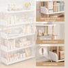 OSCHF 3-Tier Wooden Open Bookcase - Modern Display Bookshelf with