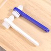 Healifty Denture Brush Double Sided Cleaning Brush Pack of 2
