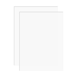 DARENYI Acrylic Sheet A4 Size 6 Piece Set of 6 DARENYI Acrylic A4 Clear Plastic Plates with Protective Film (11.7 x 8.3 inches (297 x 210 mm)