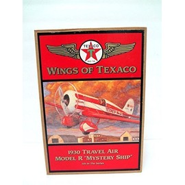 Wings of Texaco 1930 Travel Air Model R Mystery Ship Die Cast Model/Coin Bank - 5th in the Series by Texaco