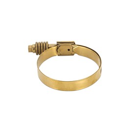 Mishimoto MMCLAMP–CTWG–105GD Constant Tension Worm Gear Clamp, 3.27"–4.13" (83mm–105mm), Gold