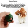 URBEST Fingertip Pet Training Clicker with,Pet Training Clicker for Dog