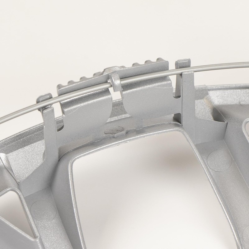 Fiat Original 16 Inch Wheel Trim Silver Compatible with Fiat