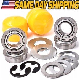 HD Switch Front Wheel Spindle Axle Bearing & Hardware Kit Fits John Deere GY22251, GY22252