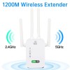 fenvi WiFi Extender Booster Repeater 1200Mbps for Full Home Coverage