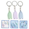 IWOWHERO 3pcs Cartoon Design Foldable Nail Clippers Professional Fingernail and