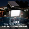 Tecnolite Lampara Solar, 120 LED Lampara Solar para Exterior IP54