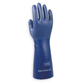Showa Best NSK24-10 Solvent Resistant Gloves, Size Large, 14" Long