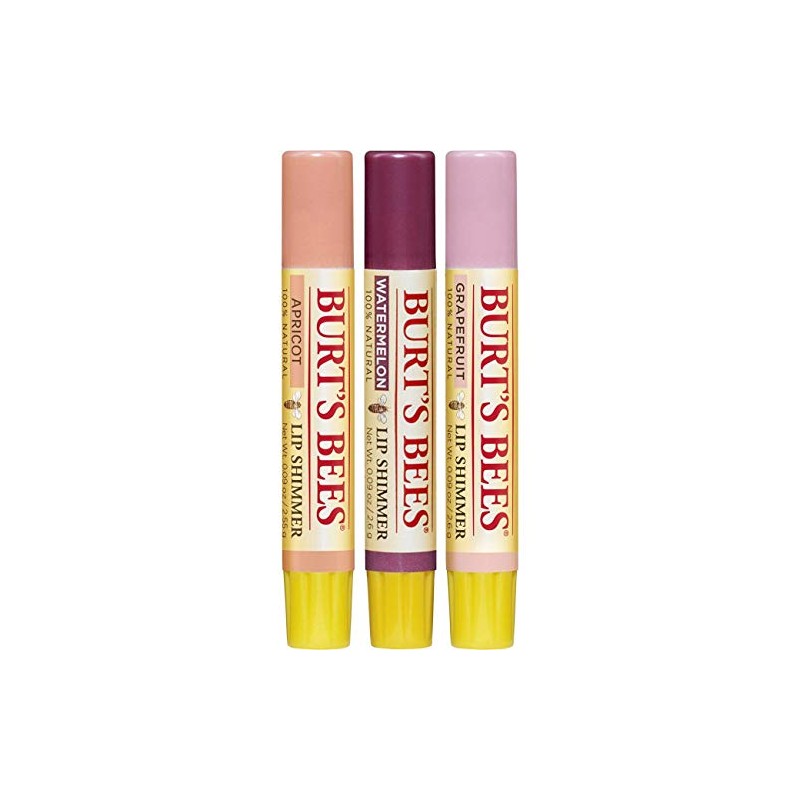 3 labiales Burt's Bees, juego navideño de la colección Cool,