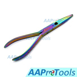 AAProTools Professional Fisherman's Multi-Color Needle Nose Pliers 6.25'' Long