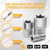 FIFIBANG 14-Piece E-Torx Socket Set External Torx Socket Set E4,