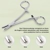 Longbeauty Stainless Steel Piercing Pliers Tool 3 mm 4 mm