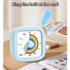Kids Visual Timer Cute Rainbow - 60 Minute Countdown Timer