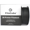 Black Tough Strong Professional PLA Filament, FilaCube HT-PLA+ High Temperature