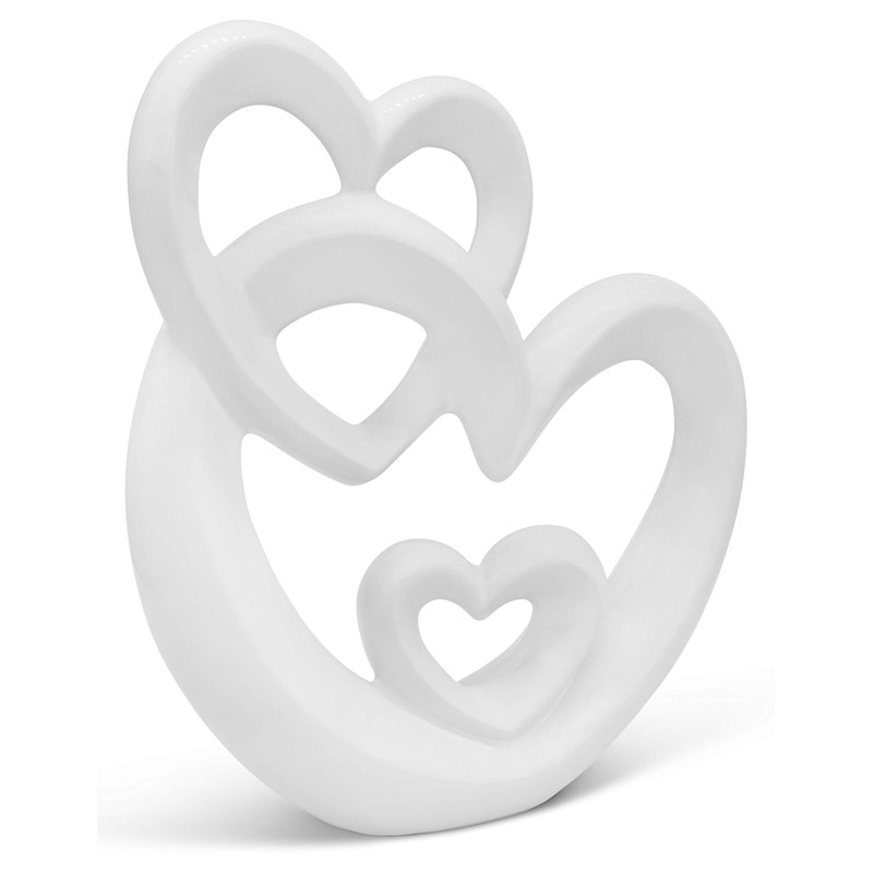 Harmonious heart for decoration - modern decorative heart made of