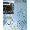 Fuel Pressure Detector kit 0-140 PSI, Universal Fuel Injection Pump