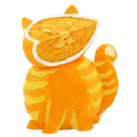 Home Grown Orange Tiger Cat Figure phosphorus Figurine Object
