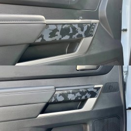 Unbranded Fits 2022 2023 2024 Tundra Sequoia door Panel Camo Trim Overlays