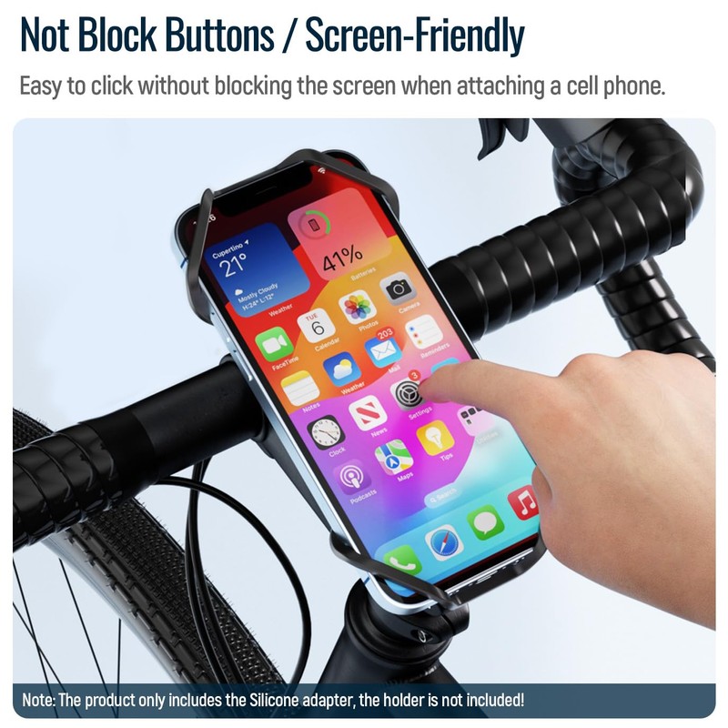 sincetop Phone Silicone Adapter - Quick Install, Secure Connection, Durable