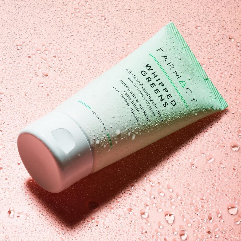 Farmacy Whipped Greens Face Wash - Oil Free Foaming Facial