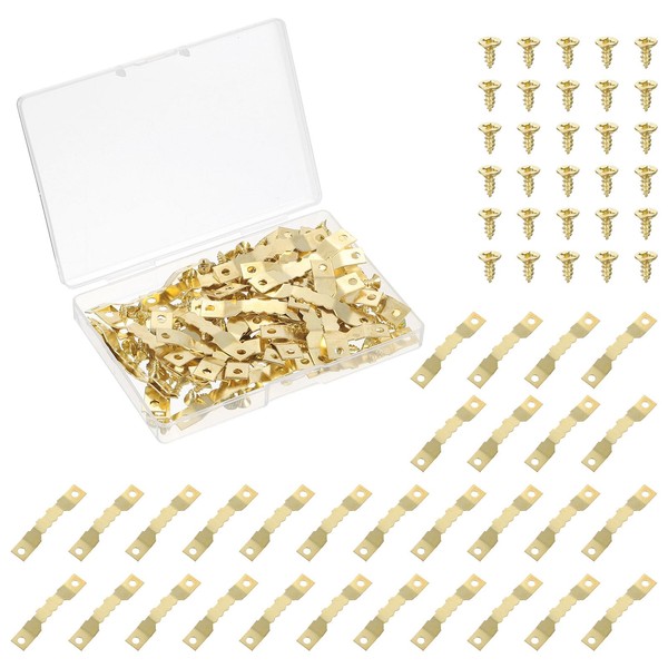 sourcing map 50Pcs Picture Hangers, Picture Frame Hook, Frame Backing