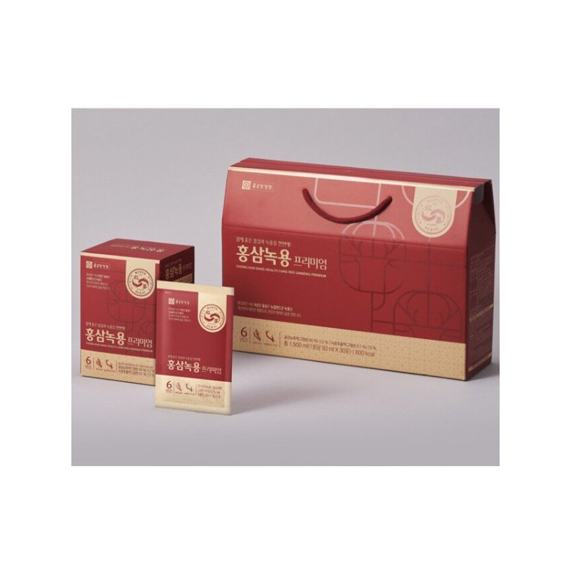 Jongkundang Health (추천)종근당 홍삼녹용 프리미엄 파우치 1개월분 6년근 (Recommendation) Jung