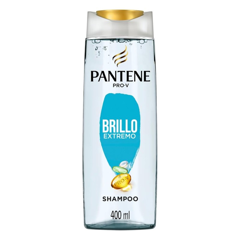 Pantene Pro-V Shampoo Brillo Extremo 400 ml