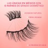 Kit De Pestañas Postizas 3d Magnéticas & Delineador De Ojos
