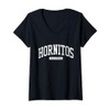 Womens Hornitos California CA JS03 College University Style V-Neck T-Shirt
