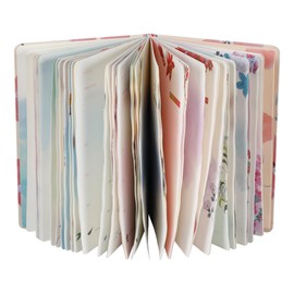 SIIXU Undated Weekly Planner with 48 Weeks, To Do List Notebook, Flower Theme Daily Organizer Journal, A5, 5.8"x8.5", 128 Pages