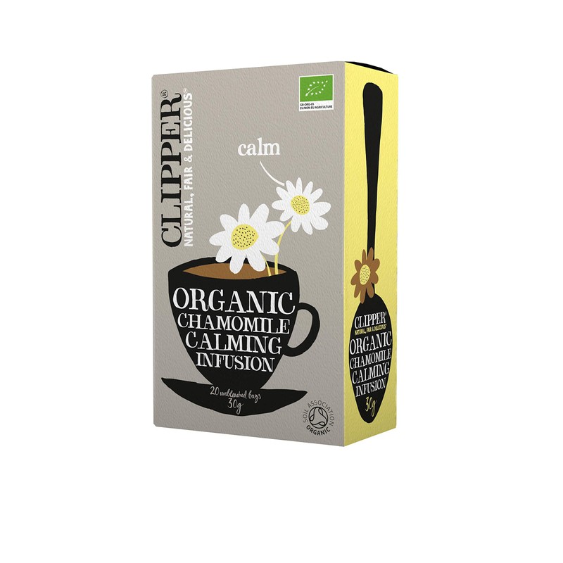 Clipper Organic Chamomile Tea Bags | 120 Infusion Teabag Sachets