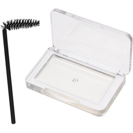 SHERCHPRY Jabón para Cejas Transparente Caja Acrílica Fijador de Cejas Resistente a Desvanecimiento Accesorio de Maquillaje Uso Diario