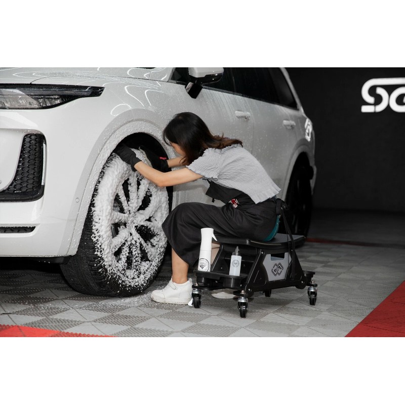 SGCB Roller Storage Stool, Heavy Duty Roller Mechanics Seat with