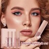Set 4 Labiales Mate Terciopelo Impermeable No Transfiere