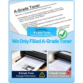 MasaiMara Black MX-61NTBA MX-61NT MX61NT MX-61NT-BA Compatible Toner Cartridges Replacement for Sharp MX-2651 MX-3050V MX-3070N MX-3071 MX-3570V MX-4050V MX-4070N MX-4071 MX-5070V Printer (2-Pack)