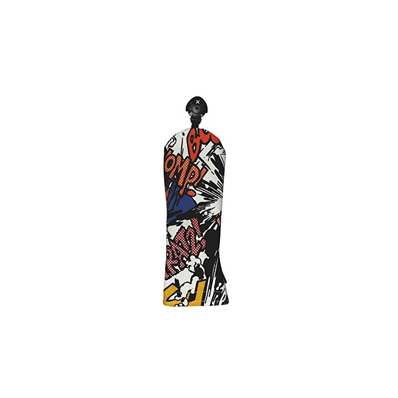 AZROF - Headcover Utility 03: Comic Red 16AZ-SHC03U
