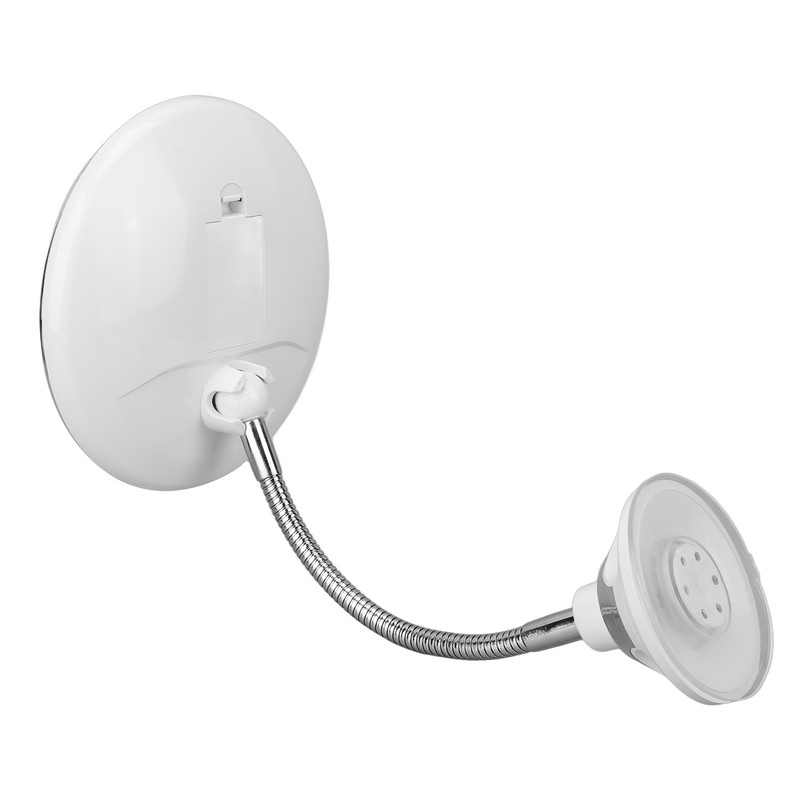 Magnifying Mirror 10X Magnification LED Fill Light Suction Cup Adjustable