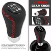 JMTBNO Car Gear Shifter Knob 5 Speed Manual Stick Shift