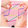 Kisangel Old School String Games Kids Hand String Toys 2