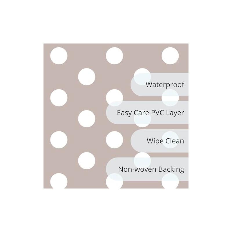 Home Direct Round Oilcloth PVC Wipe Clean Tablecloth Table Cover