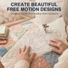 3Pcs Free Motion Quilting Templates, Acrylic Quilting Rulers for Industrial